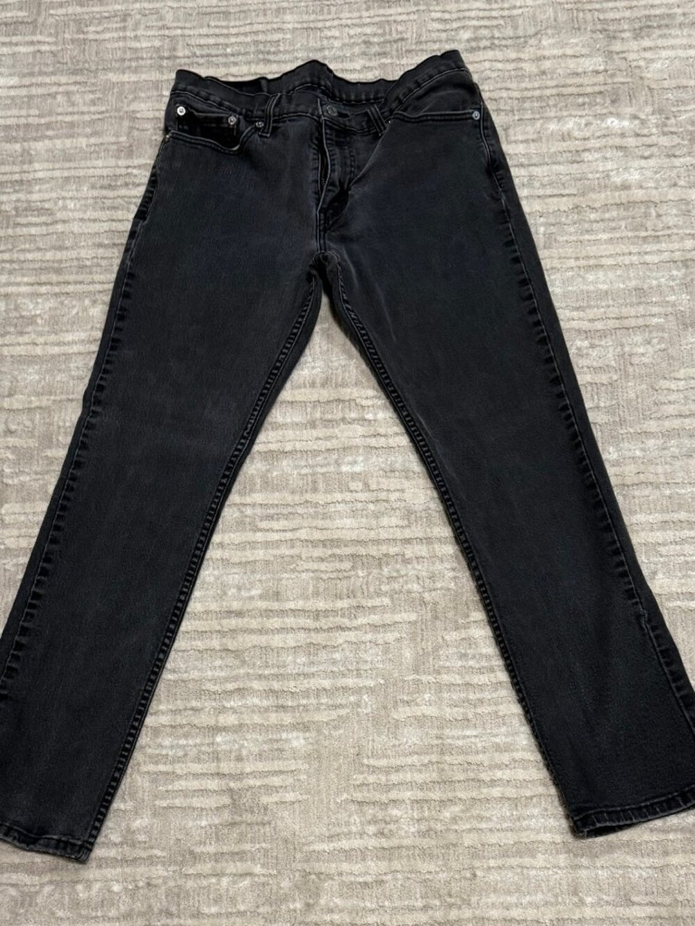 Levi's 511 Slim Fit Men's Jeans Black 04511-1907 Tag Size: 33x32 Excellent Cond